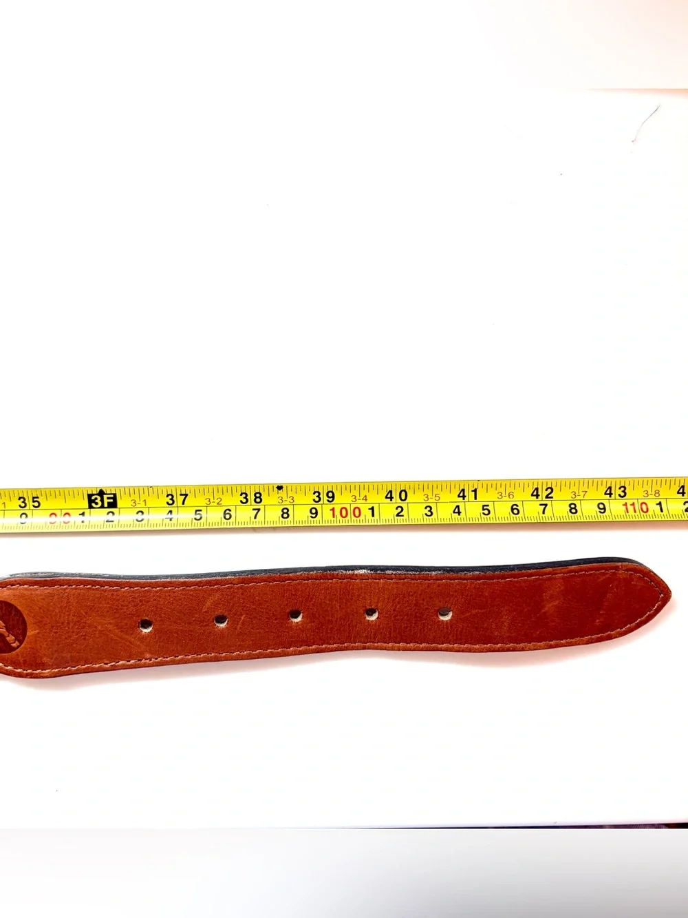 Vintage Prestwick Golf Club Logo Mens Green Belt Seejays SZ 36  Canvas Leather
